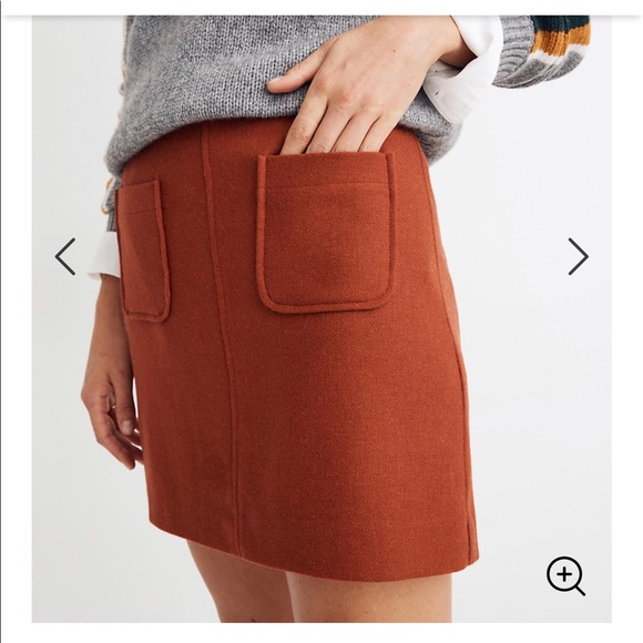 Madewell Dresses & Skirts - Madewell Museum Patch-Pocket Mini Skirt Size 2